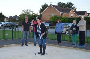 An evening of Petanque at Molescroft